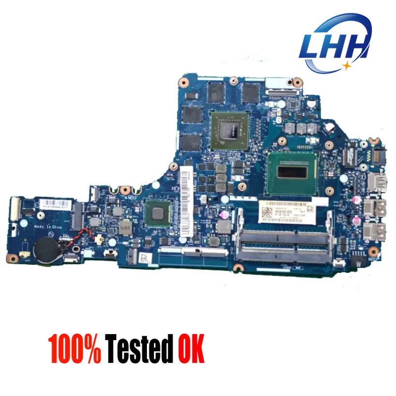 

LA-B111P Mainboard for Lenovo Ideapad Y50-70 Laptop Motherboard with I5-4210H CPU N16P-GX-A2 2GB GPU Fully Tested