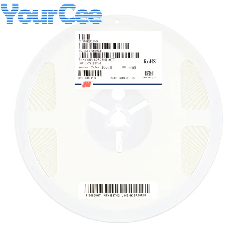 100 szt. Induktor SMD 0603 0402 5% 100nH 82nH 68nH 39nH 33nH 27nH 22nH 18nH 15nH 12nH 10nH 8.2nH 5.6nH 4.7nH 3.3nH 2.7nH 2.2nH 1nH — zdjęcie 4