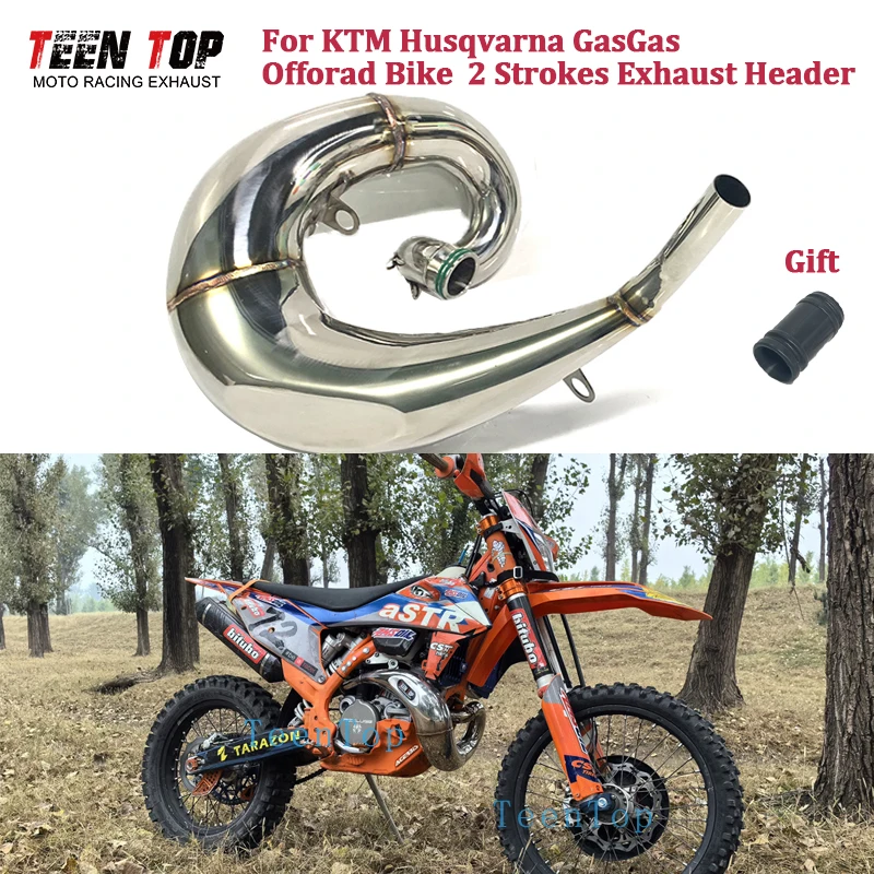 

Dirt Bike Exhaust Pipe For KTM 250XC-W 250XC 250SX 250XC TPI Exhaust Header 300XC-W 300XC Front Link Tube Escape Moto Elbow OEM