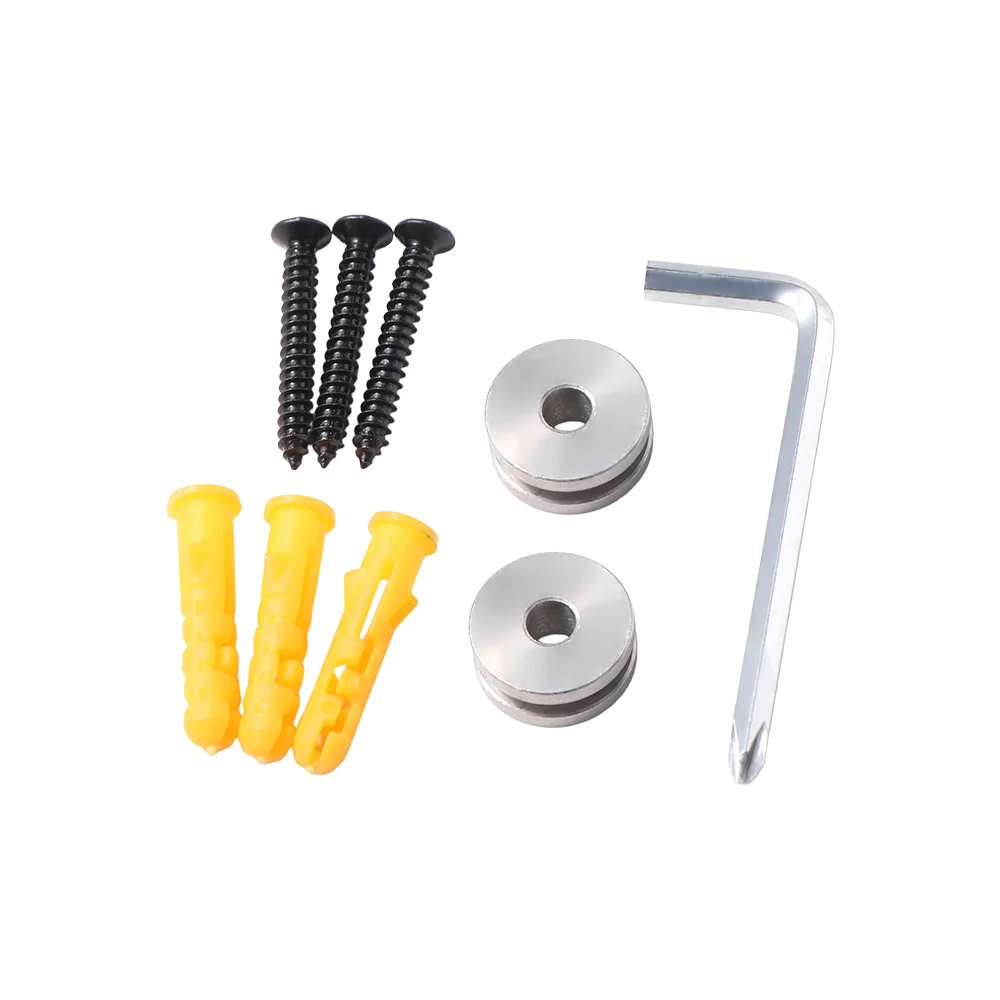 

2pcs Heavy Duty Speaker Wall Mount Space Efficient L Metal Bracket Floating Rack Universal Adjustable Speaker Holder