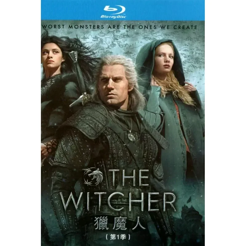Blu-ray Action Fantasy Adventure American Drama Witch Hunter High Definition 1080P 2BD Disc Non-DVD