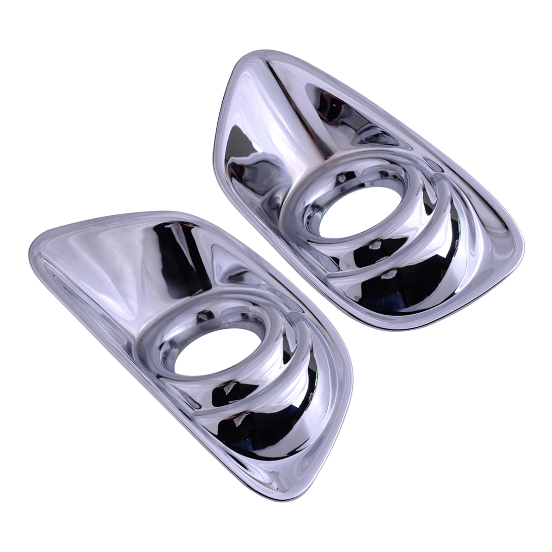 ABS Chrome Bumper Front Rear Tail Fog Light Lamp Cover Trim Bezel Garnish Car Auto Fit For Jeep Compass 2011 2012 2013 2014