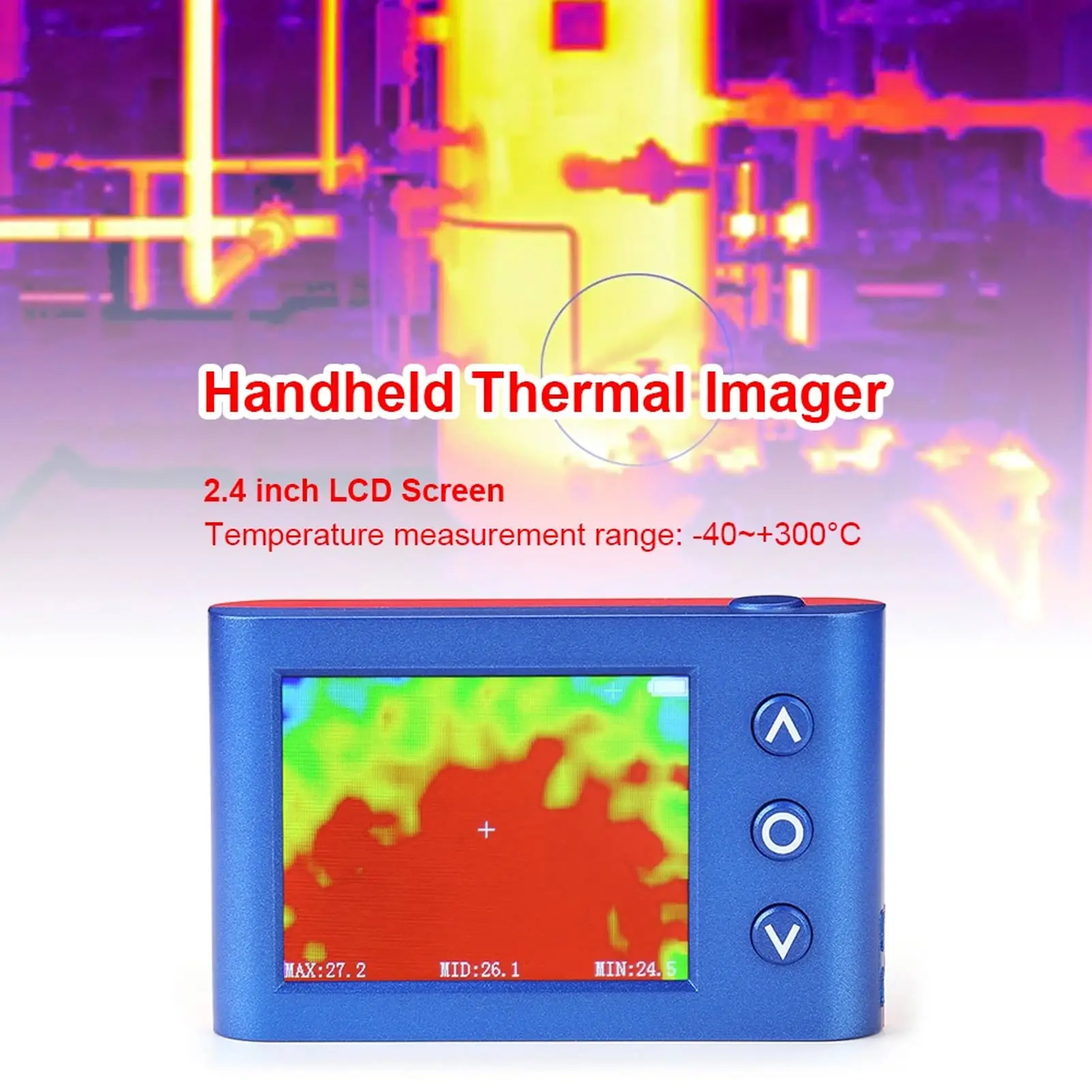 2.4in LCD Display Infrared Thermal Imager 8Hz  USB Interface Handheld Thermal Imaging Camera 320x240 Thermal Imaging Camera