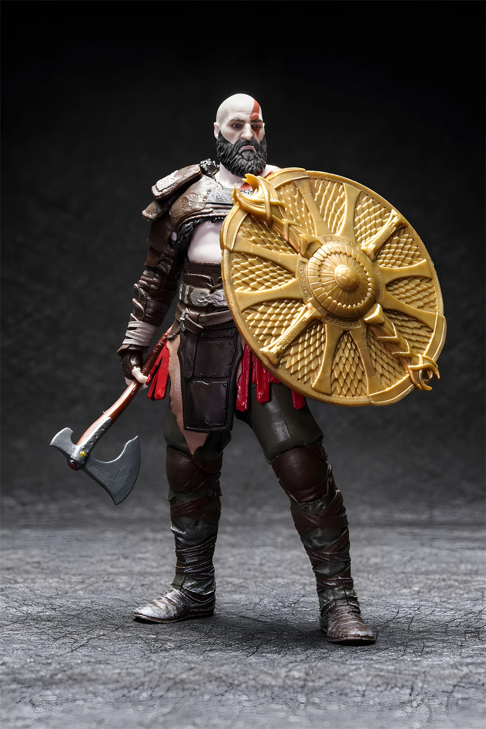 God Of War rysunek akcja Ragnarok Kratos 15.2cm Model gry zabawki 100% oryginalna limitowana ozdoba dekoracja edycja kolekcjonerska lalka