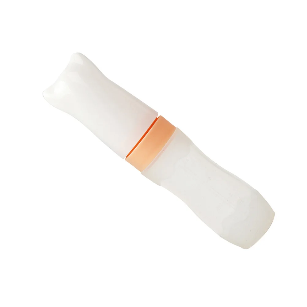 

120Ml Squeezing Feeder Silicone Baby Food Bottle Infant Feeding Cup Portable Supplement Food Bottle Squeeze Feeder Cup