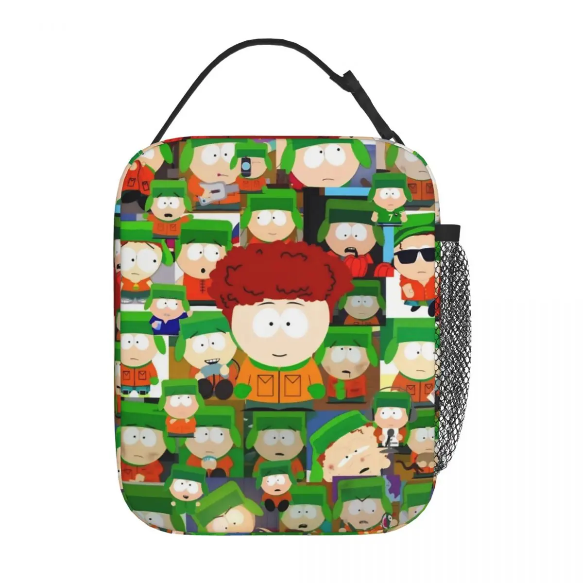 Cartoon Souths Parks Insulated Lunch Bags Cooler Bag Reusable High Capacity Lunch Box Tote Men Women School Picnic