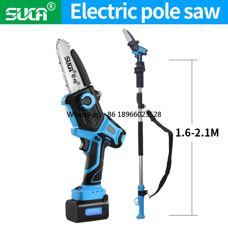 Small Home Garden Tool Portable Easy Operated Electric Battery Lithium Chainsaw Mini Power Chain Saw with Battery