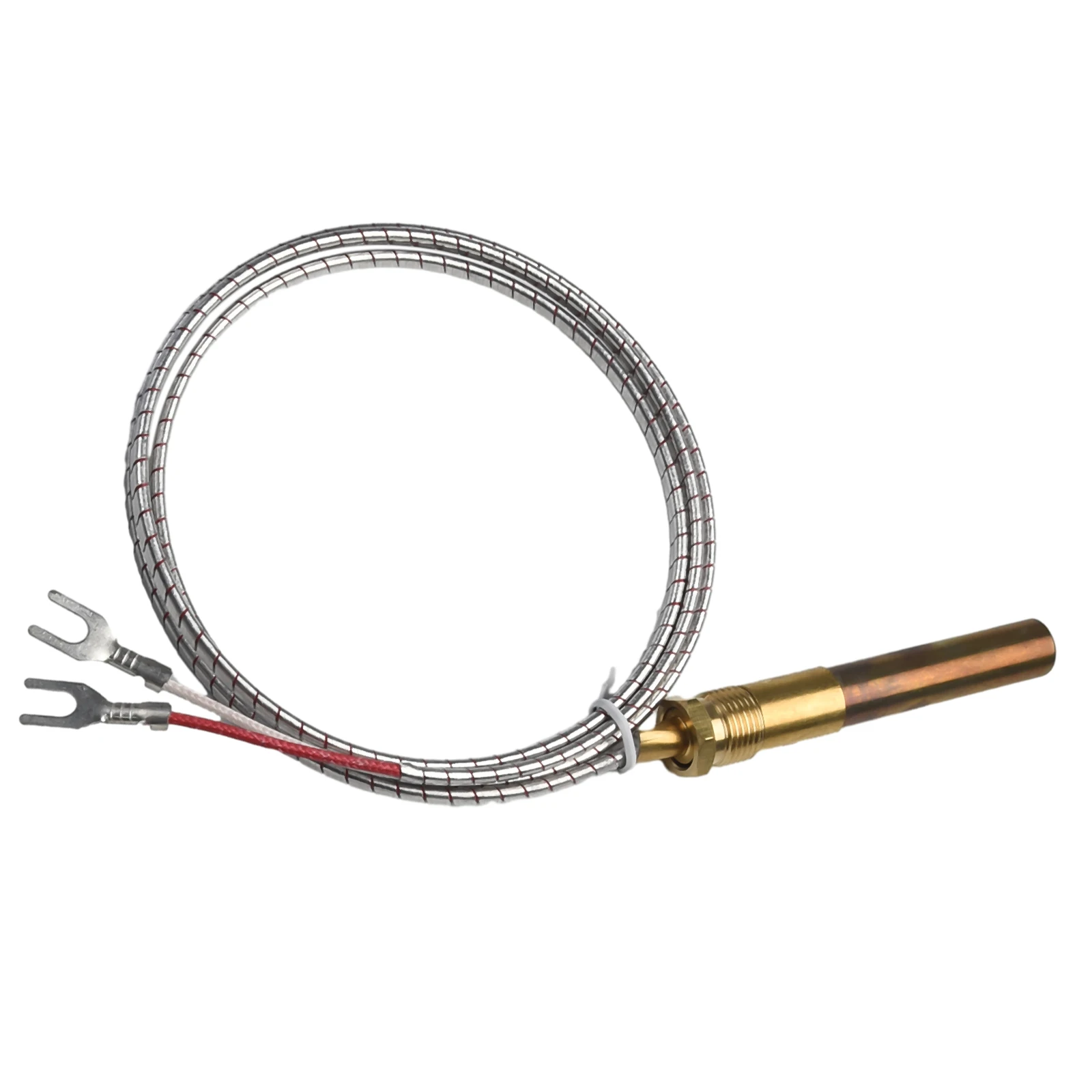 Thermopile Designed for Pilot Generator Use in Gas Fireplaces and Compatible with Propane-Fueled Hot Water Heaters and Fryers