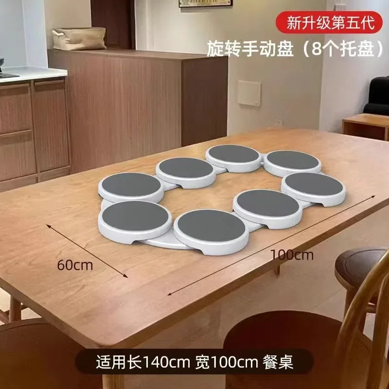 Lazy Susan Revolution Rotating Tray Tabletop Storage Organizer For Dining Table Kitchen Counter