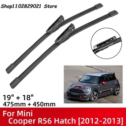 Front Wiper Blades For Mini Cooper R56 Hatch 2012-2013 Windshield Windscreen Window 19