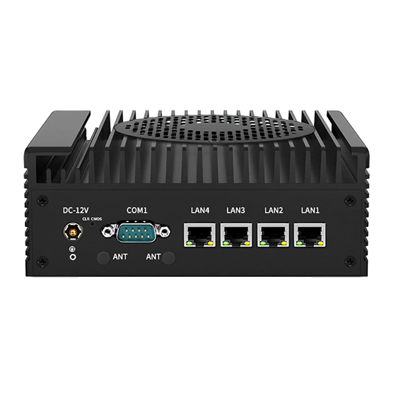 Imagem -03 - Mini pc Fanless para Servidor Firewall Soft Router Intel I3-n305 Pfsense Windows 11 Ddr5 Nvme Ssd Opnsense 4x2.5g I226v