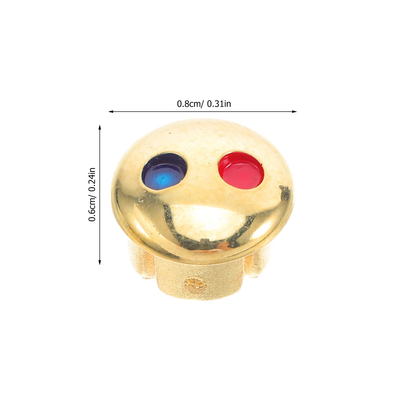 30Pcs Faucet Handle Hole Plugs Clear Temp Indicators Stylish Red Blue Markers for Kitchen Bathroom Rv Sink Tap Cover Practical