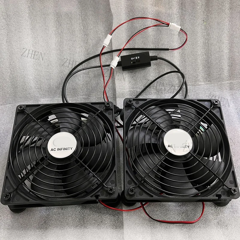 S Adjustable gears MULTIFAN S7 120mm USB Fan for Receiver DVR Computer Cabinets