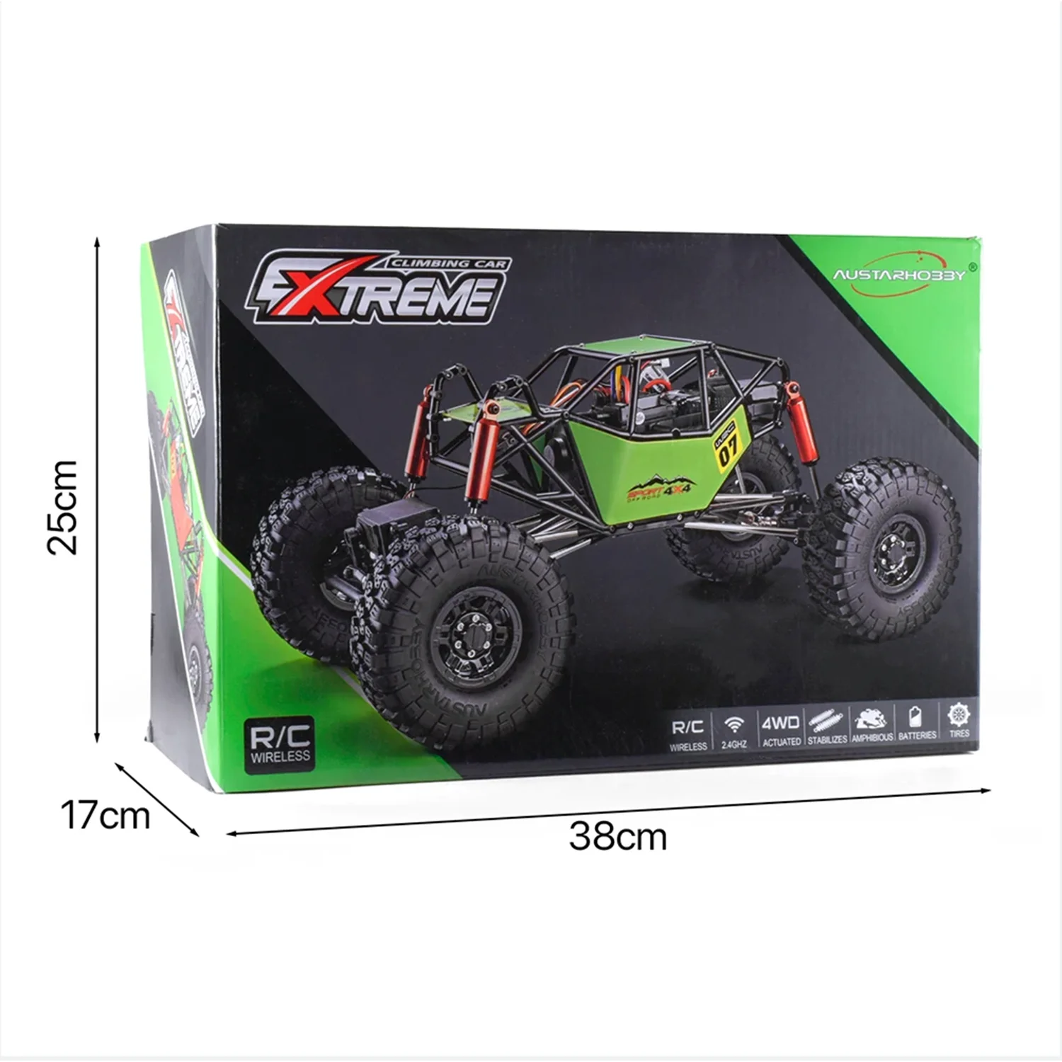 

Игрушки Масштаб 1/10 RC Off Road Car RTR 4X4 Радиоуправление RC Rock Crawler Электрический окрашенный готовый грузовик RC Car TH24040