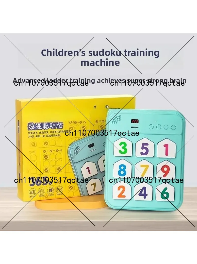 Math Electronic Sudoku Chessboard Puzzle Game Console for Brain Training