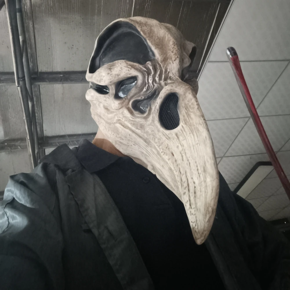Vogel Mund Party Kostüm Pest Arzt Cosplay Requisiten Gothic Maske gruselige Gesichts simulation
