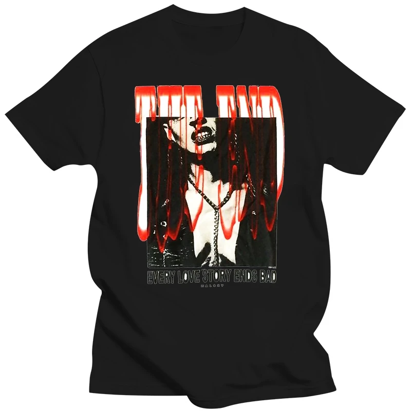 Halsey каждая любовь история концы плохая белая футболка новая официальная Merch мягкая Харадзюку Лето 2018 футболка с коротким рукавом плюс Хорватия