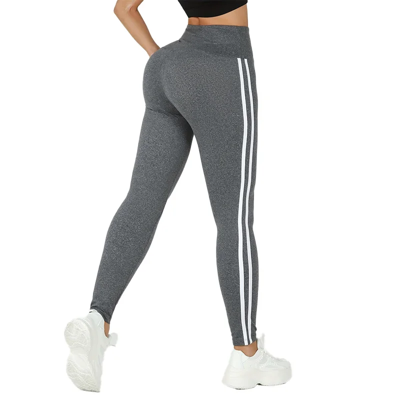 High Waist Yoga Leggings Tummy Control Workout Running 4 Way Stretch Yoga Pants