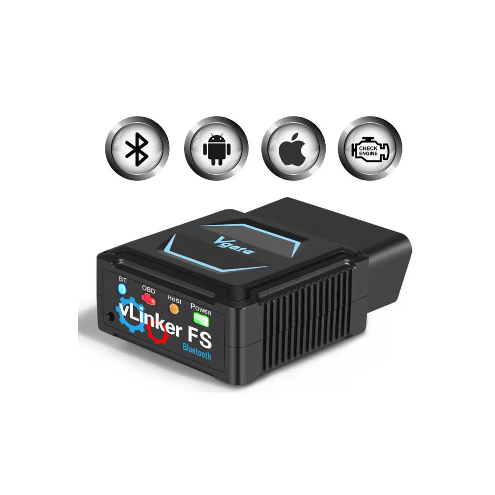 

Vgate Vlinker FS Scan Tool Wireless BT OBD2 Car Diagnostic Tool