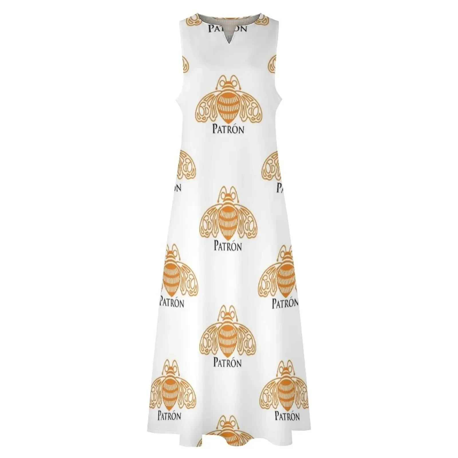 Patron Tequila Logo T-shirt Lange jurk Jurk Dames zomerlange jurk voor zwangere vrouwen