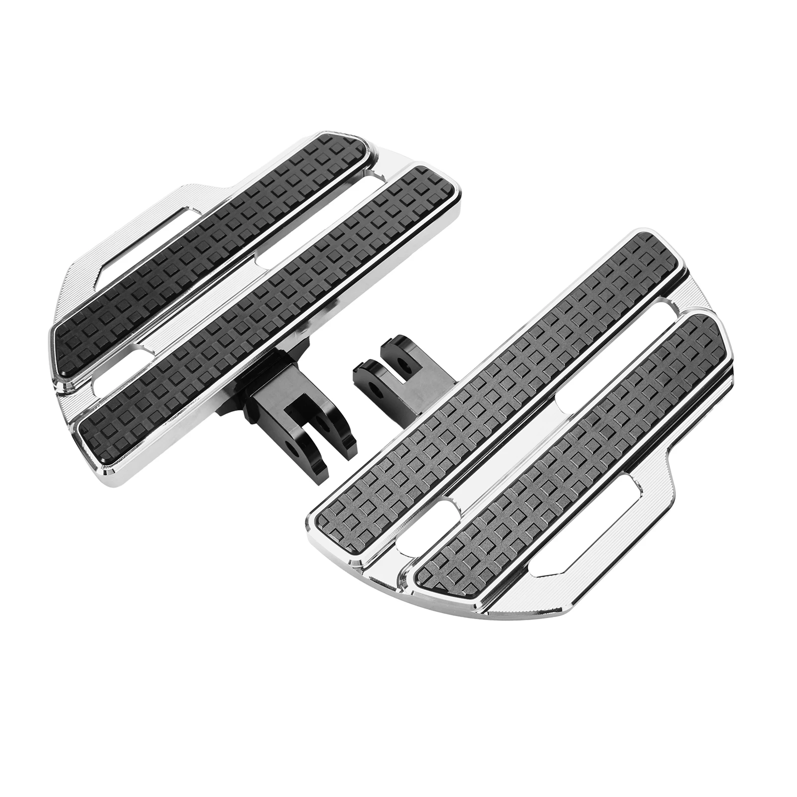1 Pair Motorcycle Driver Pedal Front Wide Footpegs Footboards For Harley RH1250S Breakout Low Rider Street Bob Sport Glide 2018-