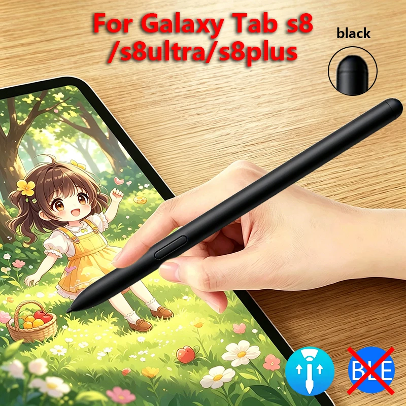 For Samsung Tab S8 / S8+ / S8 Ultra EJ-PT870 S Pen Replacement X700 X800 X900 Passive S Stylus EMR Pen Without BLE