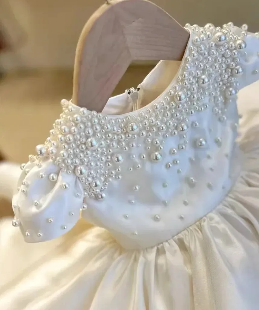 

Тюлевое пышное платье принцессы с перьями для малышей, блестящее платье с цветочным узором для девочек, вечерние платья с бантом, вечерние платья для выпускного вечера