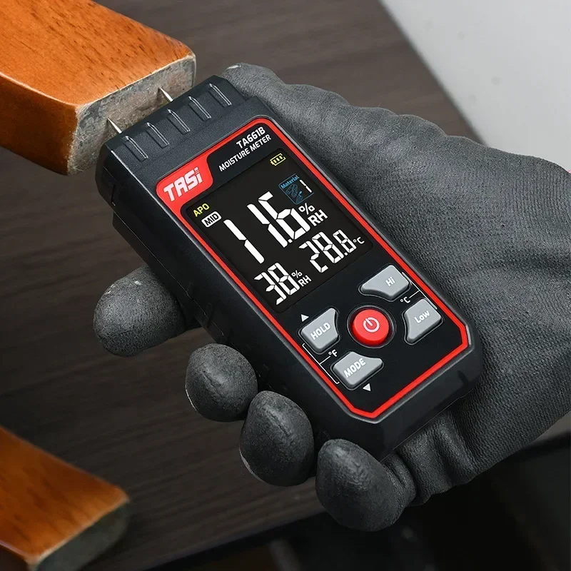 Picture 5: Precise TASI Wood Moisture Hygrometer Tester Meter TA661A Rapid Determination Moisture Content