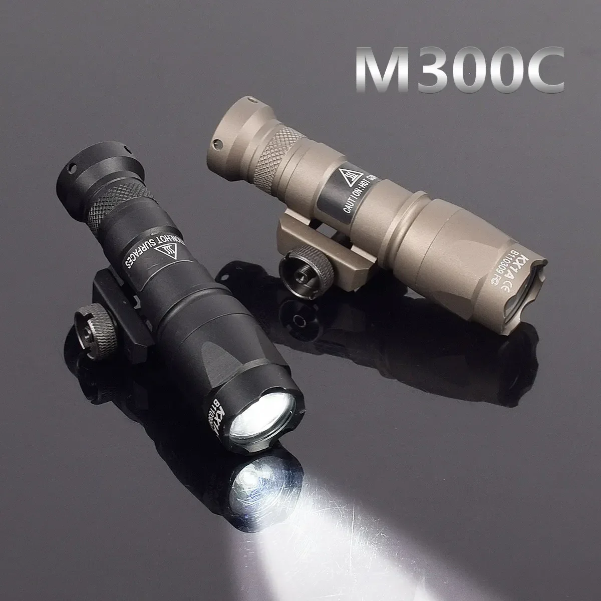 الادسنس Surefire M300C مصباح ليد جيب M300 سلسلة الكشفية الشعلة صالح 20 مللي متر السكك الحديدية MLOK جبل KEYMOD قاعدة الصيد M300B سلاح ضوء