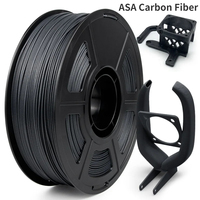 Carbon Fiber ASA Filament 1.75mm,Black ASA with UV/Rain/Heat Resistant, Engineering Filament,Printing Outdoor Functional Parts