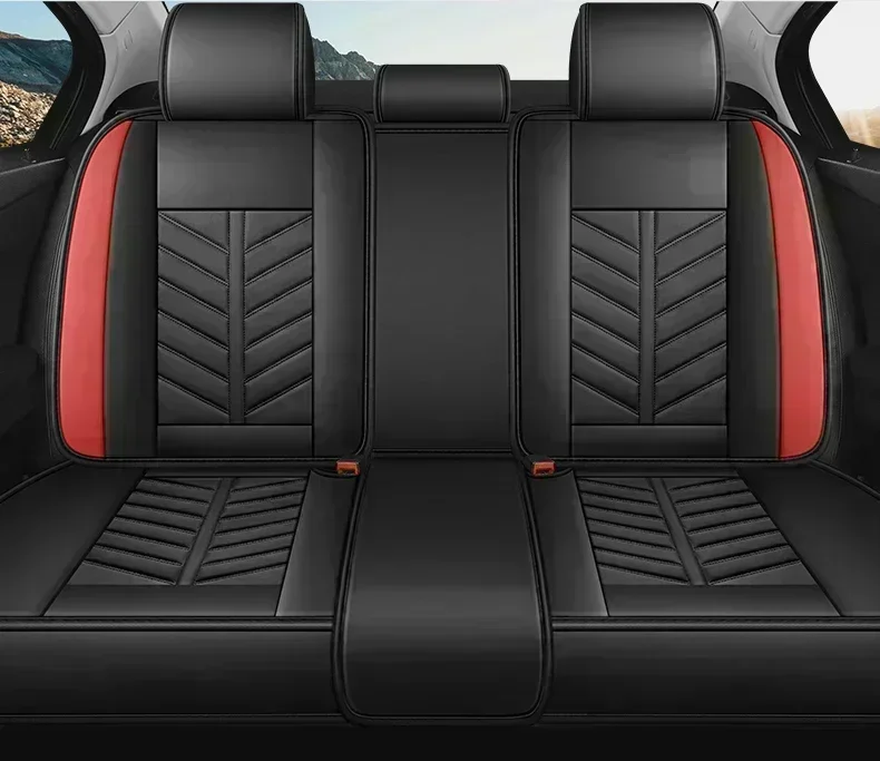 غطاء مقعد السيارة من جلد البولي يوريثان، خصر صلب ناعم ومريح، غطاء مقعد ملفوف ومقاوم للاهتراء لسيارة Nissan Frontier #4