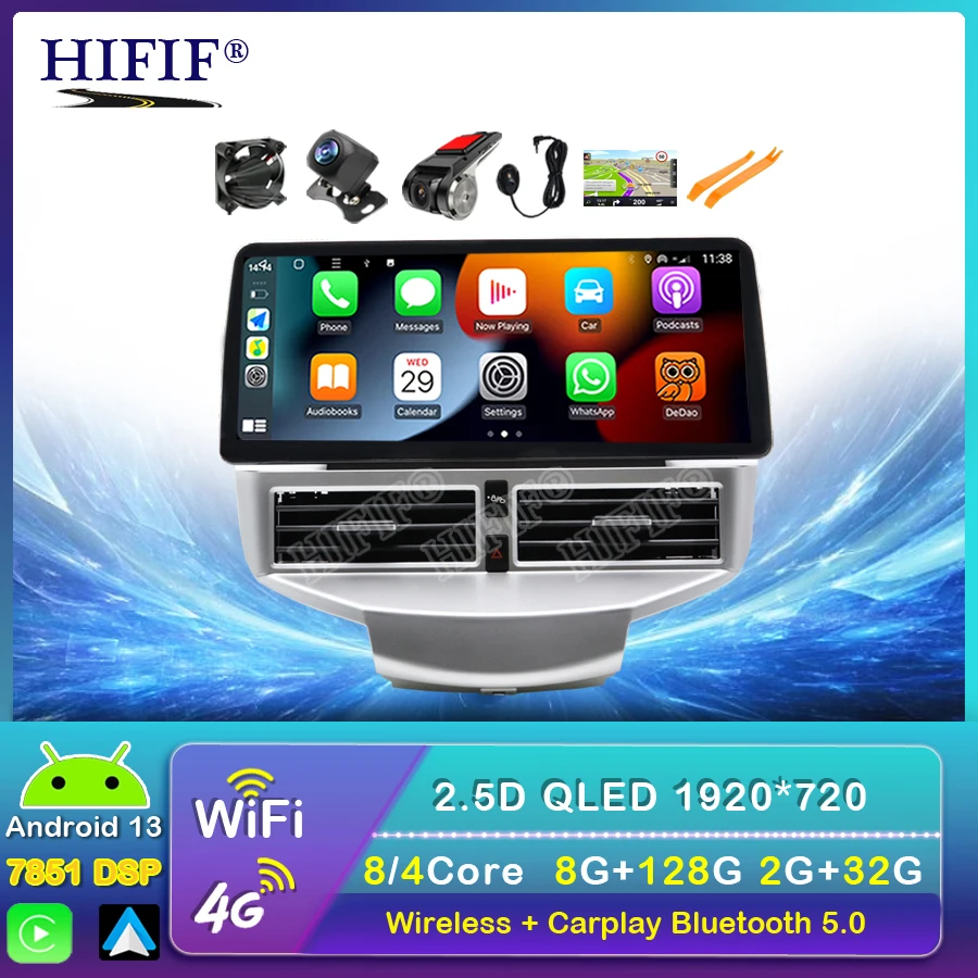 

12.3" Android For Ford Fiesta Car Multimedia Player Auto Radio Automotivo GPS Navigation Stereo 4G DSP 2009-2016