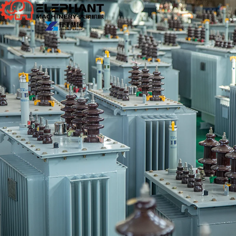 100KVA 250KVA 1600KVA Three Phase Step Oil Immersed Transformer 400KV 60Hz S11 Model