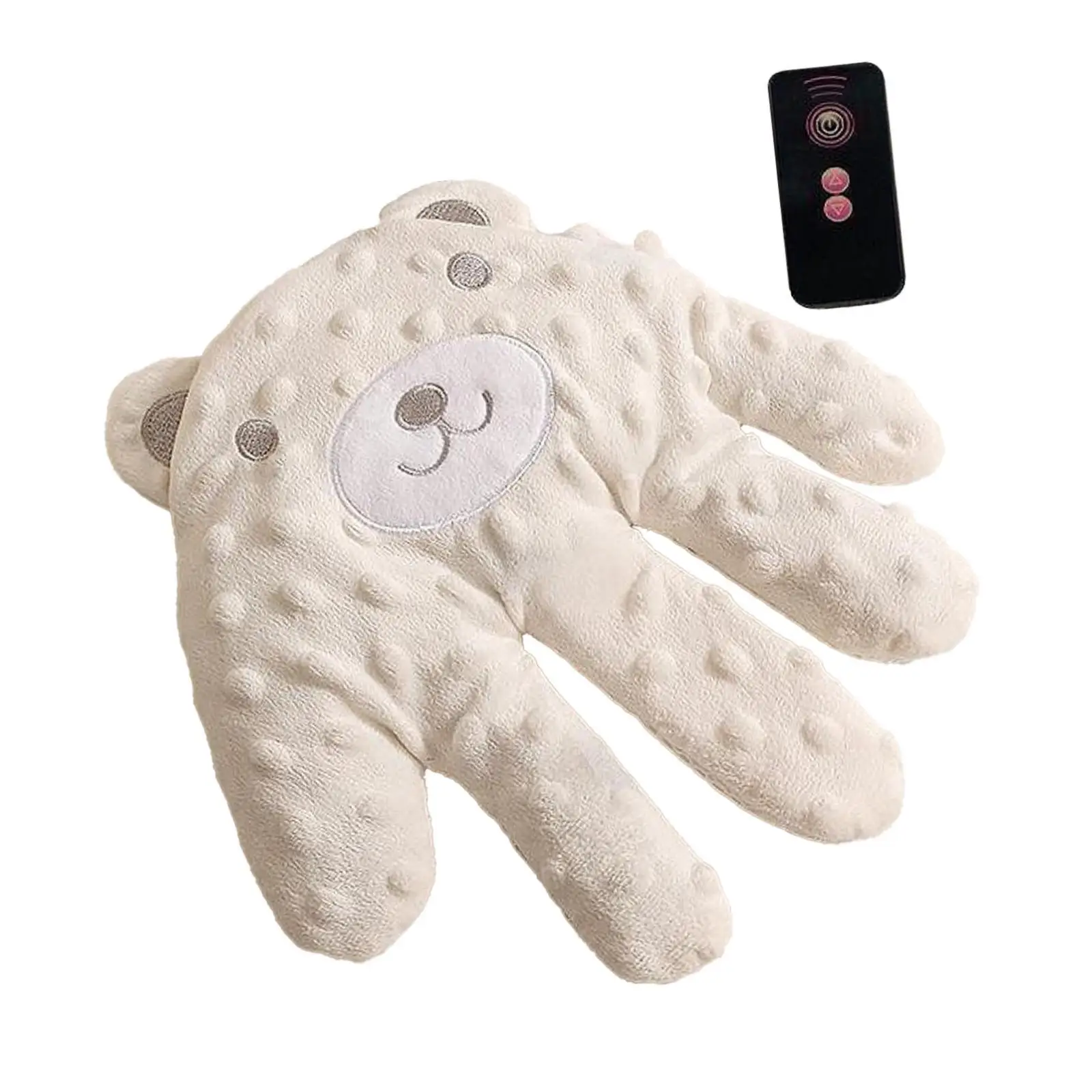 Kids Sleeping Palm Infant Sleep Pillow Cotton Baby Comforter Hand Glove Soother for Baby Cradle