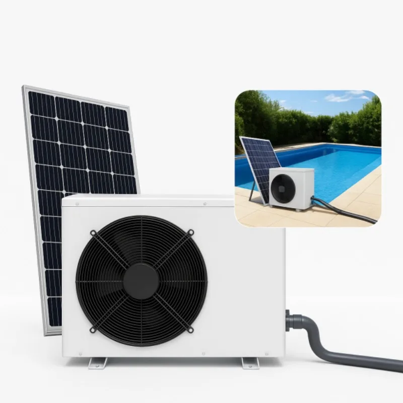 

Off-grid Solar Heat Pump for Swimming Pool Heating