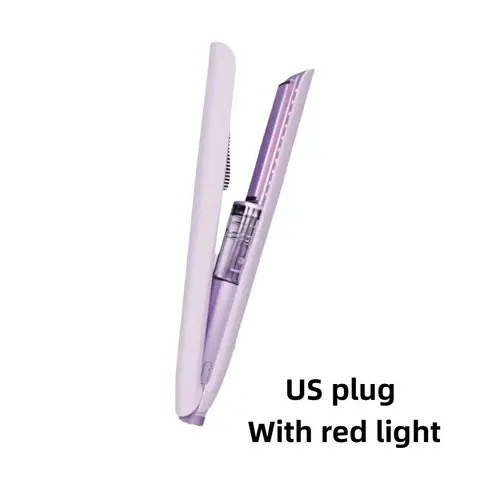 Ice Sensation Water Mist Cold Mist Hair Straightener Red Light Heating 30S Rapid Heating Steam Hair Straightener for US