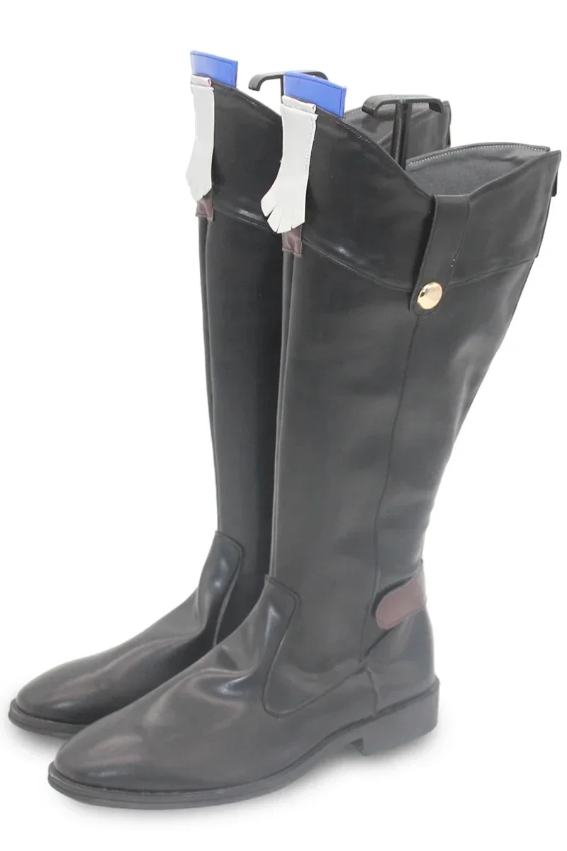 Jogo honkai star rail gepard landau cosplay sapatos halloween carnaval botas anime sapatos de couro do plutônio cosplay adereços feitos sob encomenda