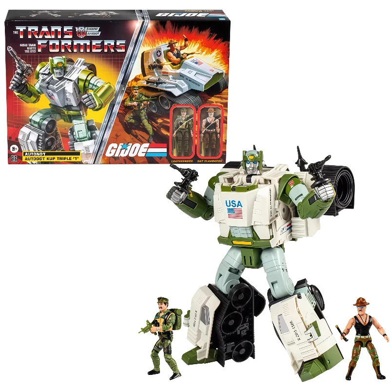 Em estoque hasbro transformadores brinquedos clássicos g1 kup usmc transformador robô figura de ação modelo coletar hobbies brinquedos presente do feriado