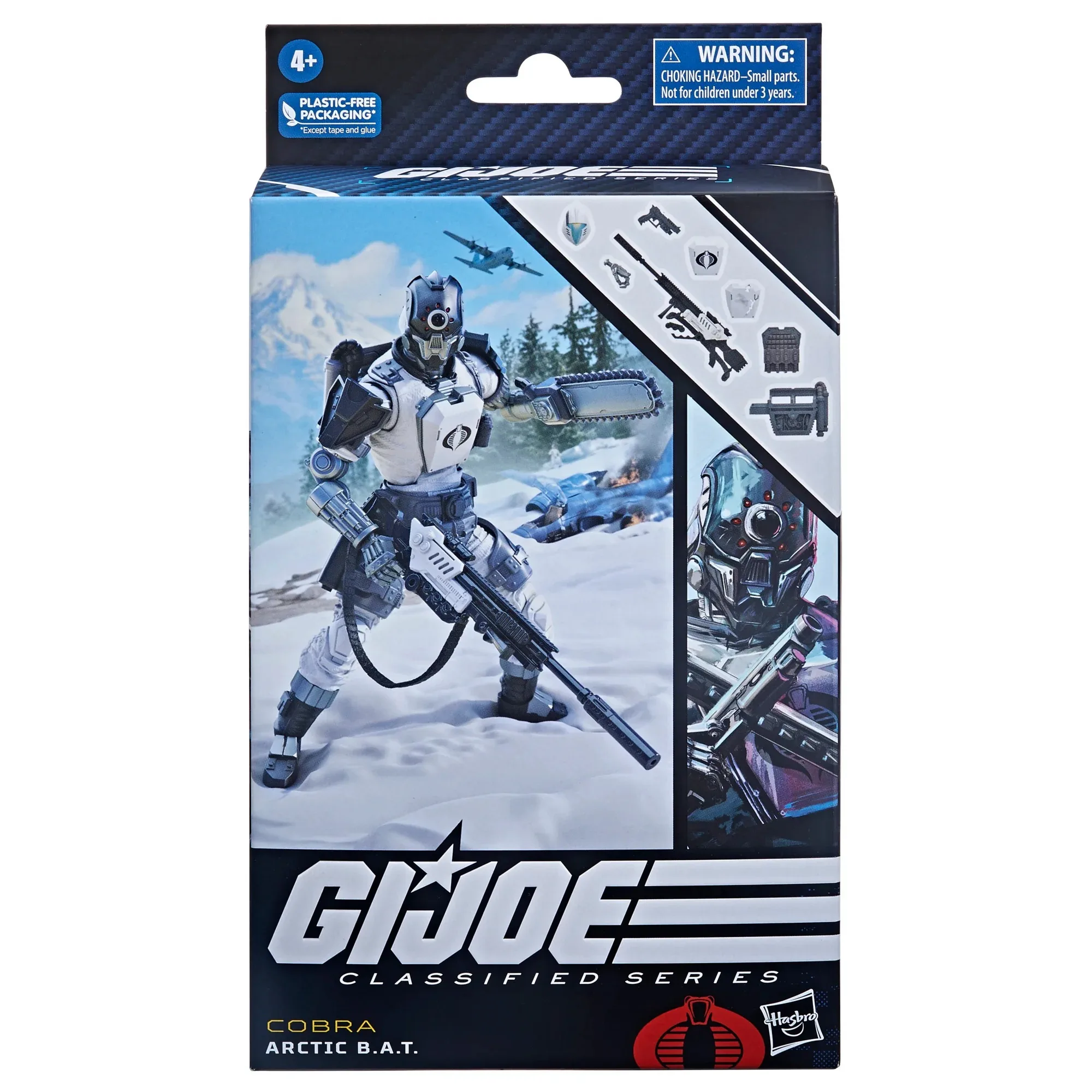 In Stock Original Hasbro G.i. Joe Classified Series Arctic B.A.T. 6-Inch Anime Figure Action Figure Model Collection Toys Boys