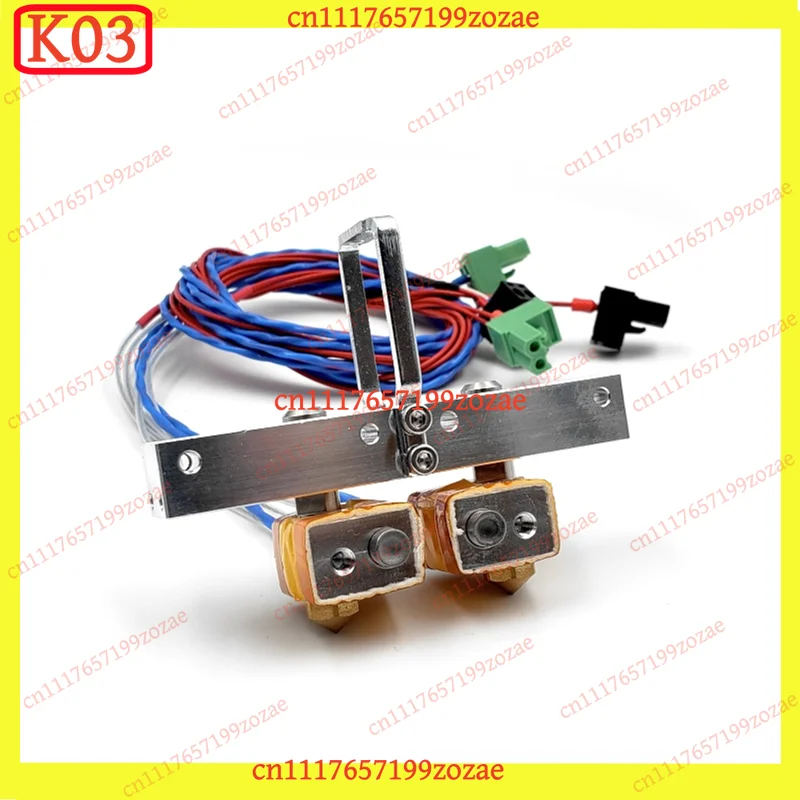 1Set Dual Extruder Assembly Full Kit Replacement Parts for Flashforge Creator Pro 3D Printer Hotend Accessories