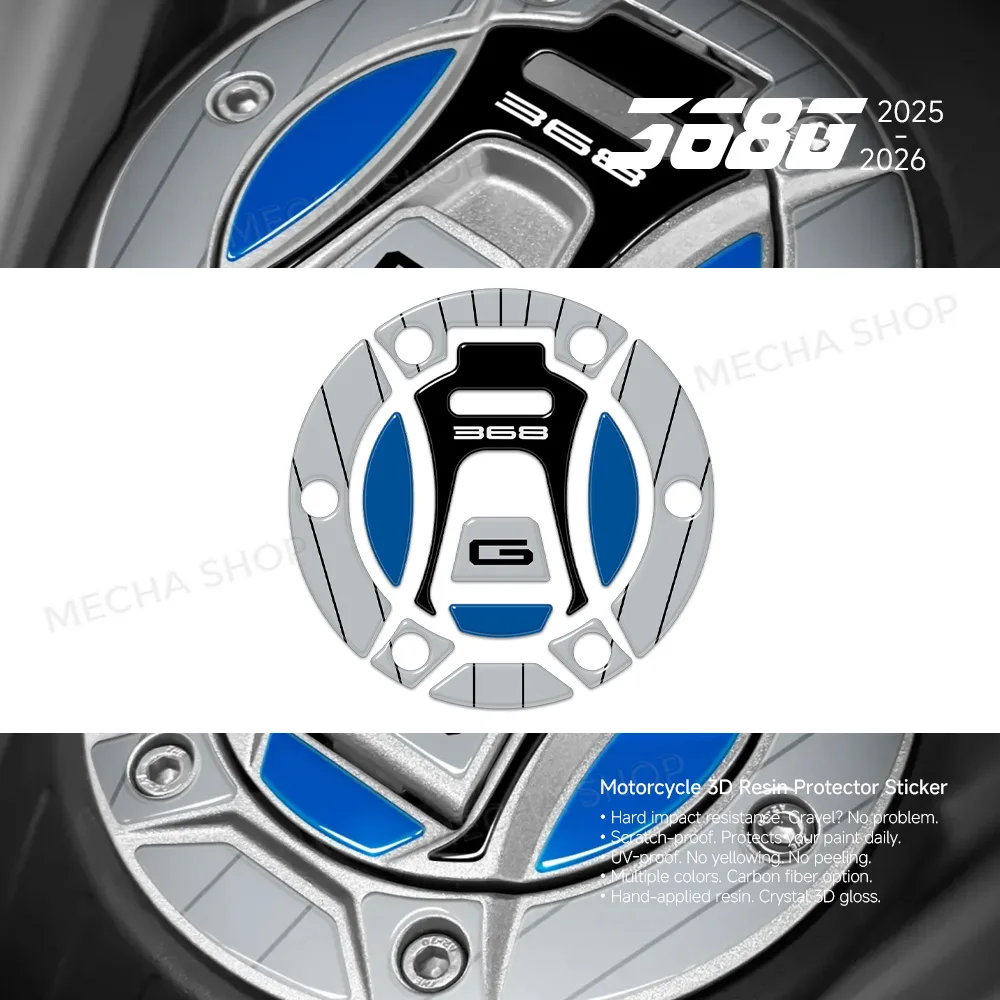 

Fuel Cap Protection for Zontes 368G 2025 2026 3D Resin Sticker Protection Kit