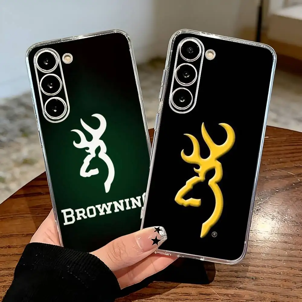 D-Deer Hunting-G Camo  Phone Case For Samsung S25,S24,S21,S22,S23,S30,Ultra,S20,Plus,Fe,Lite Transparent Cover
