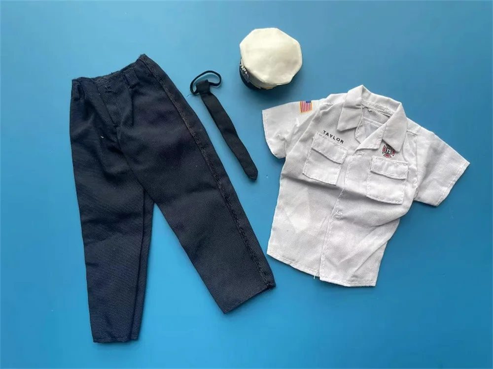 1/6 Mini zabawki DML Model USA.Sukienka policyjna garnitur spodnie gówno czapka akcesoria do 12-calowej figurki komponentowej DIY