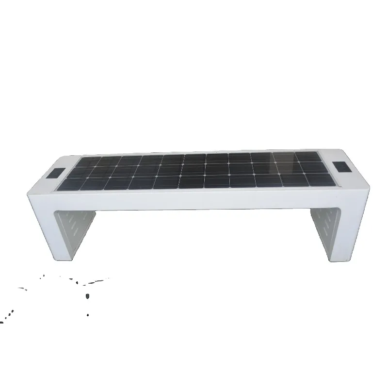 Direct Outdoor Smart Seat Panel Public Park New Design Solar Bench DDK-2010J