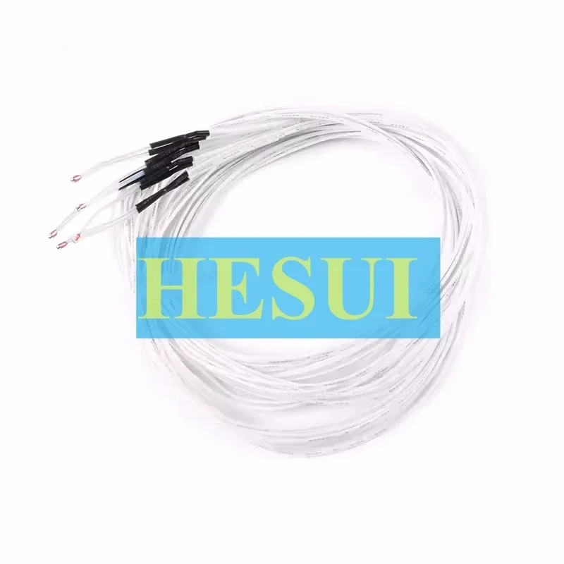 3D printer NTC temperature sensor Thermistor single-ended glass seal 1%100K 3950