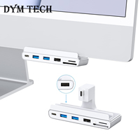 USB c hub for iMac 24 inch, 7-in-1 USB C hub, USB 3.0 5Gbps, SD/TF Card Reader, USB c Docking Station for 2021 iMac 24 inch