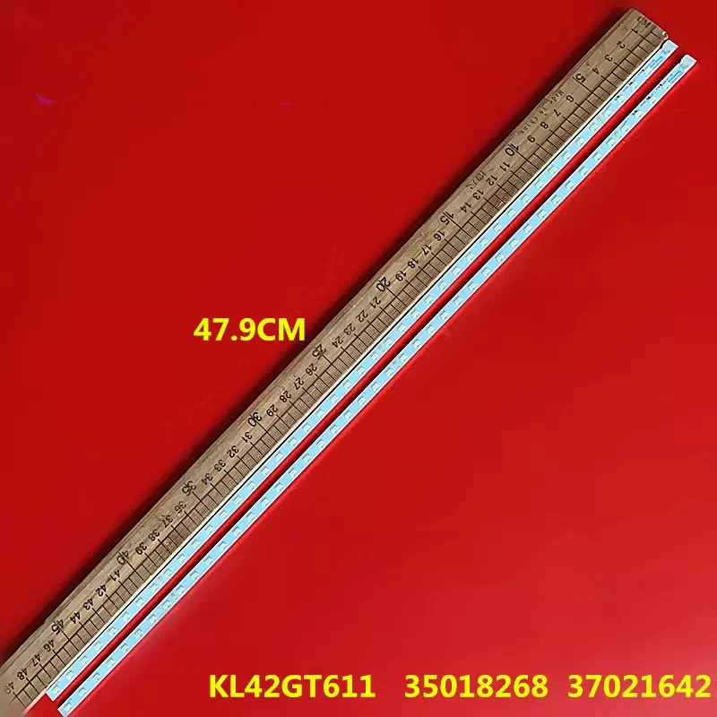 Tira de luces LED de retroiluminación, accesorio para Konka LED42T16A LED42J39AW KL42GT611, 35018268 37021642 47,9 CM 44LED 100% nuevo