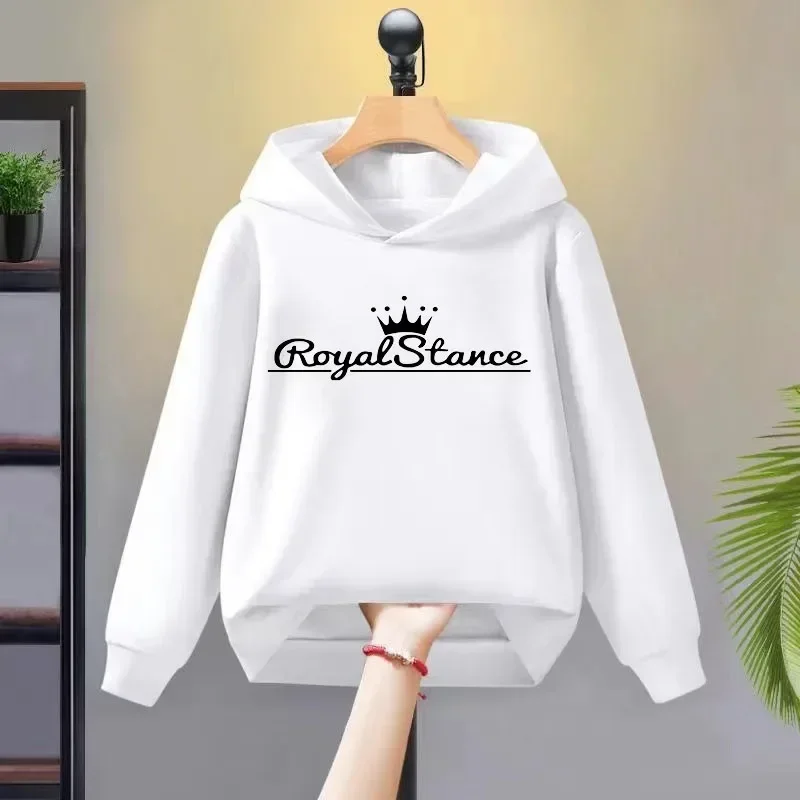 Luxury brand children's hoodie Fashion print Boys girls universal sports casual hoodie top loose casual youth clothing