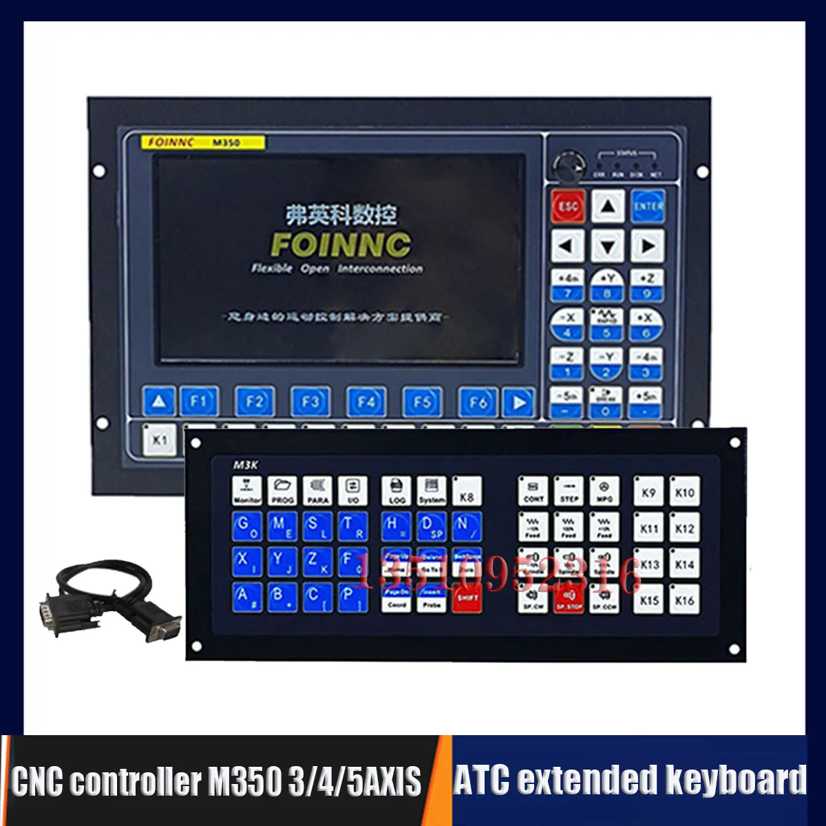 

Последнее обновление M350 Cnc автономное управление ler 3/4/5 система управления движением оси + Atc M3k Расширенная клавиатура