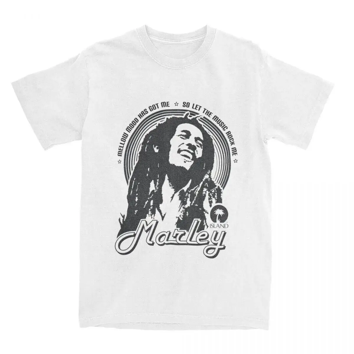 Chemises graphiques du chanteur Bob Marleys Reggae Jamaica pour hommes et femmes, marchandise drôle, 1